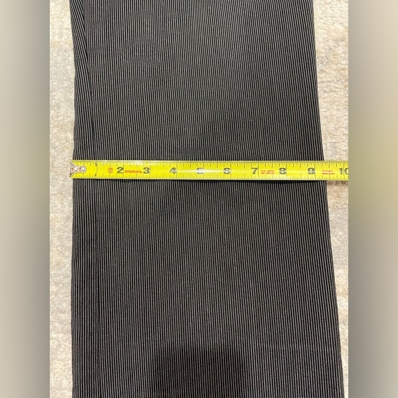 Maurice’s Gray Pinstripe Dress Pants Low Rise Boot Cut Juniors Size 5/6 Long Y2K - Picture 12 of 12